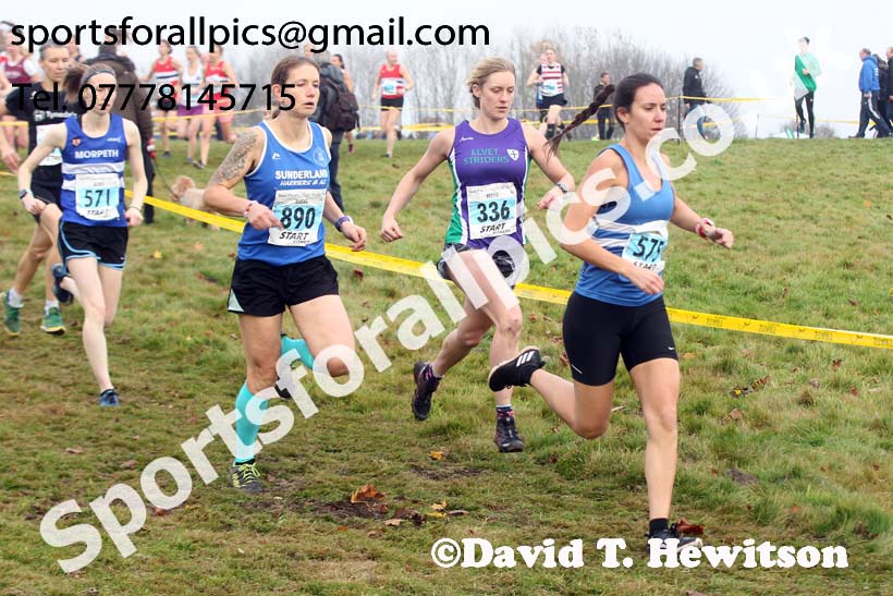 Senior womens Start Fitness NEHL, Aykley Heads, Durham. Photo:  David T. Hewitson/Sports for All Pics